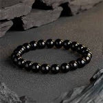 Black Obsidian Bracelet – Natural Gemstone Jewelry for Protection &amp; Strength