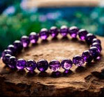 Amethyst Bracelet – Natural Gemstone Jewelry for Calmness &amp; Spiritual Balance